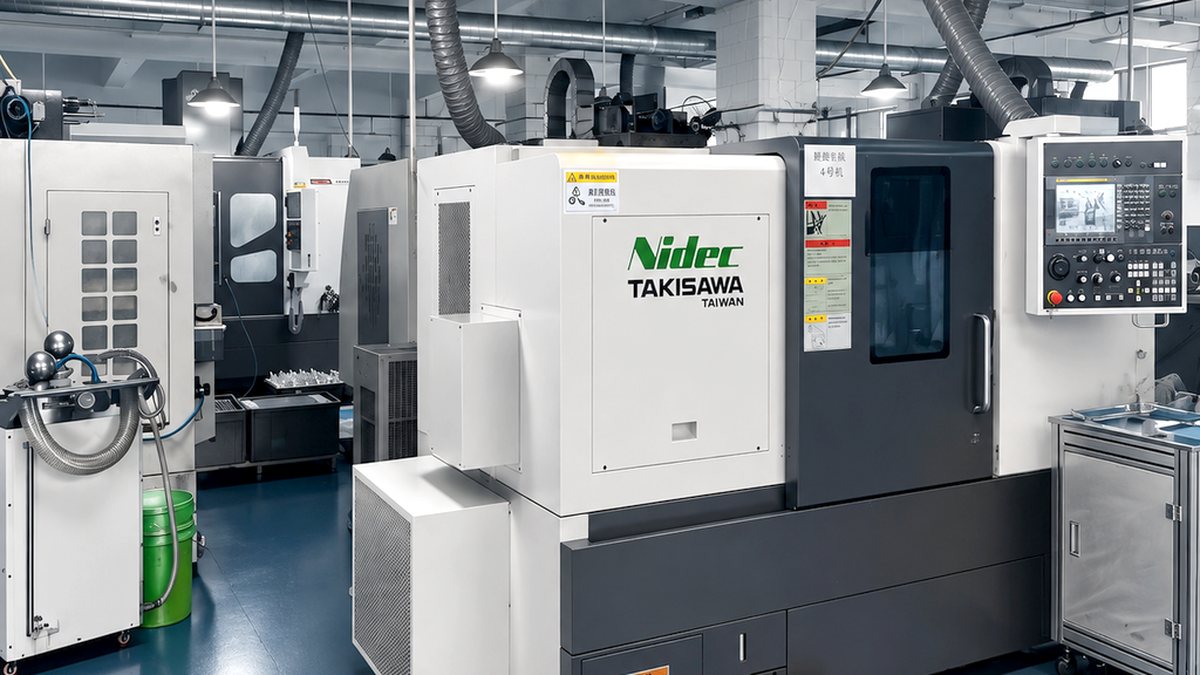 CNC production equipment in the Andevet machine shop